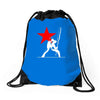 he clash inspired long sleeve Drawstring Bags