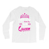 Celebrating With the 4th Birthday Queen Long Sleeve Shirts