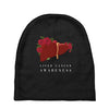 liver cancer awareness Baby Beanies