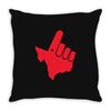 gun 'em down Throw Pillow