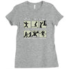 pirate exercise Ladies Fitted T-Shirt
