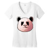 panda in love Women's V-Neck T-Shirt