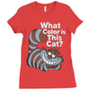 what color is this cat Ladies Fitted T-Shirt