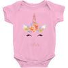 birthday unicorn family series sister Baby Bodysuit