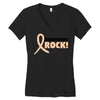 Survivor Rock Women's V-Neck T-Shirt