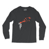 banksy headshot butterfly Long Sleeve Shirts