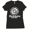 oceanic airlines Ladies Fitted T-Shirt