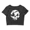 sea of theives skull Crop Top