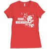 ted friday is highday  film fuuny Ladies Fitted T-Shirt