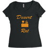 desert rat Women's Triblend Scoop T-shirt