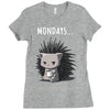 mondays (2) Ladies Fitted T-Shirt