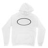 black oval Unisex Hoodie