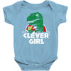 clever girl Baby Onesie