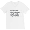 hoodrat stuff with my friends V-Neck Tee