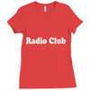 Radio Club logo Ladies Fitted T-Shirt