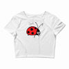 dotty Crop Top