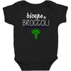 biceps &amp; broccoli! Baby Bodysuit
