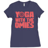yoga with the omies Ladies Fitted T-Shirt