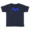 vote aye for scotland scottish yes independence Toddler T-shirt