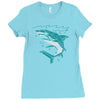 polygon shark Ladies Fitted T-Shirt
