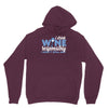 i drink wine responsibly, i don't spill any Hoodie