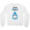 Feed Me and Tell Me I'm Pretty Baby Boy Crewneck Sweatshirt