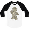 mario text 3/4 Sleeve Shirt
