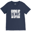 giving up is not an option V-Neck Tee