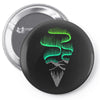 aurora borealis Pin-back button