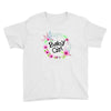 floral baby girl Youth Tee