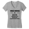 Virgo Woman Women's V-Neck T-Shirt