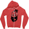 beard Zipper Hoodie