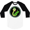 CUTE SNAKE 3/4 Sleeve Shirt