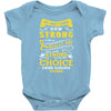 We Don't Know How Strong We Really Are Until Being Strong Is The Only Baby Bodysuit