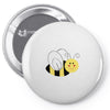 cute bee Pin-back button