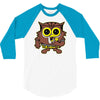 mr. owl 3/4 Sleeve Shirt