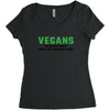 Vegans We're Not Crazy We're Just From The Future Women's Triblend Scoop T-shirt