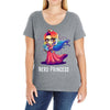 nerd princess Ladies Curvy T-Shirt