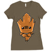 we are groot!! Ladies Fitted T-Shirt