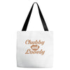 chubby and lovely Tote Bags