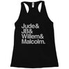 a litle life book Racerback Tank