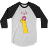 homer donuts 3/4 Sleeve Shirt