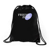friend zone Drawstring Bags
