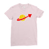 the spaceman logo Ladies Fitted T-Shirt