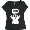 Ghost Boo Women's Triblend Scoop T-shirt