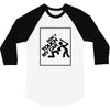 don't touch 3/4 Sleeve Shirt