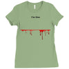 i'm fine Ladies Fitted T-Shirt