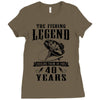 The Fishing Legend Reeling Them In For 40 Years Ladies Fitted T-Shirt