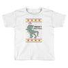 ugly dinosaur merry christmas Toddler T-shirt