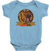 danger angry bear Baby Bodysuit